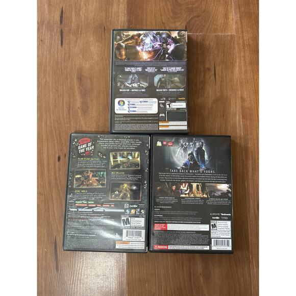 PC Game Lot - Dishonored 2 Bioshock 2 Star Wars the force unleashed - Picture 2 of 2